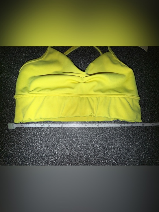 Tiger Friday Other - Tiger Friday Dance Bra Top in Bright Yellow - Size Child Medium